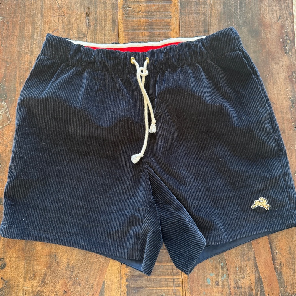 Tracksmith Cross Country Corduroy Shorts in size Medium